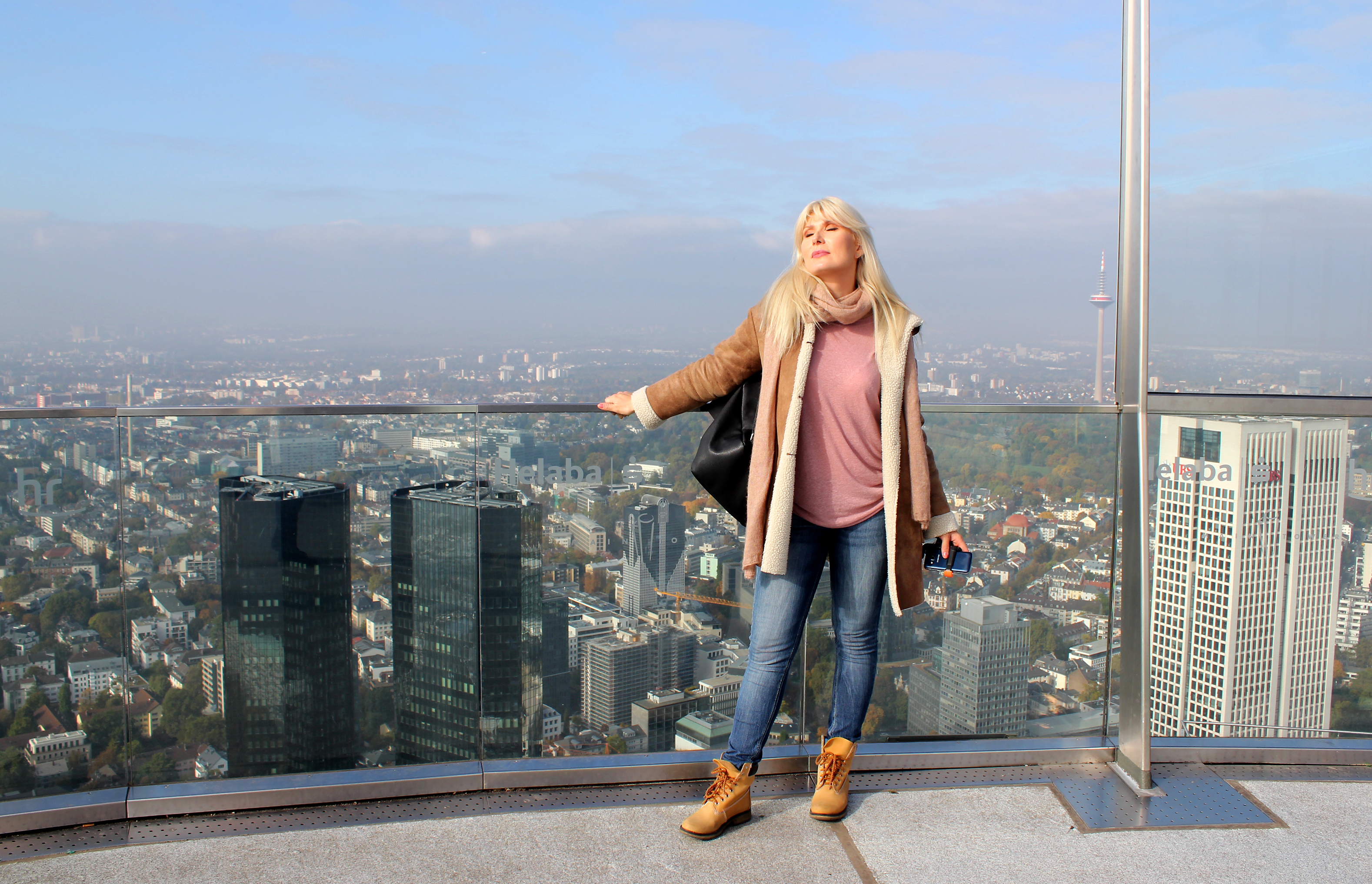 Frankfurt Main Tower excursie Pampers
